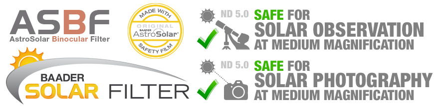 ASBF - AstroSolar Binocular Filter